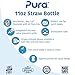Pura Kiki 11 oz / 325 ml Stainless Steel Straw Bottle with Silicone Straw & Sleeve (Plastic Free, NonToxic Certified, BPA Free) (Pink)