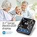 MIBEST Blood Pressure Monitor with Talking Function - Talking Blood Pressure Cuff with Large Display - 8.7-16.5