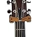 Guitar Hanger，Guitar Hook Holder Wall Mount，DODOMI Auto Grip System Lock Safe Lock Hardwood Studio Hanger for Guitar Bass (Rosewood)