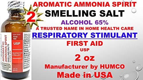 Humco Aromatic Ammonia Spirit USP 2 oz (Pack of 2)