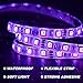 LED Strip Lights,Waterproof 16.4ft RGB LED Light Strip 5050 LED Tape Lights, Color Changing LED Strip Lights with Remote Control for TV, Bedroom Flexible Strip Lights for Party Bar Home Decoration