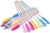 MIN-XL 50 Pcs Disposable Mascara Wands Black Multicolour Eyelash Brushes view 9
