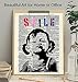 Banksy Poster Dictionary Art Home Decor - Upcycled Vintage Graffiti Wall Art Print - Unique Room Decorations for Office, Dorm, Classroom - Gift for Mural Fans - 8x10 Photo Unframed - Smile