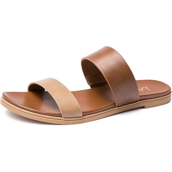 JOEupin Women's Platform Wedge Sandals - Closed Toe Roman Sandals With Ankle Strap
