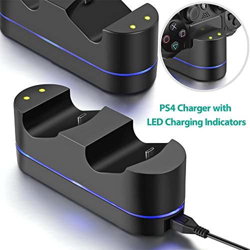 2 Playstation+Charger+Charging+Station+Controller+4