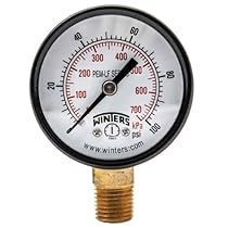 Winters PEM202LF PEM-LF Series Pressure Gauge, 2