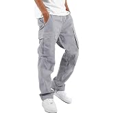whox Mens Cargo Pants Casual Outdoor Hiking Pants for Men Athletic Joggers Sweatpants