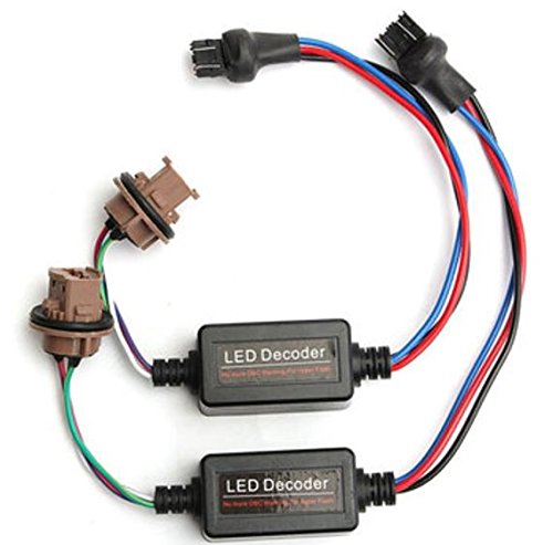 Pair T20 7443 LED Light Decoder Canbus Warning Error Canceler Load Resistor by ShopIdea