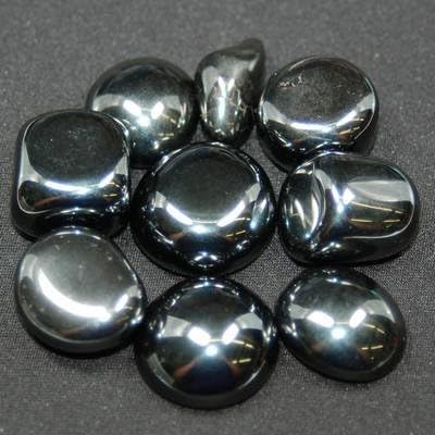 Tumbled Hematite (3/4" - 1") - 1pc.