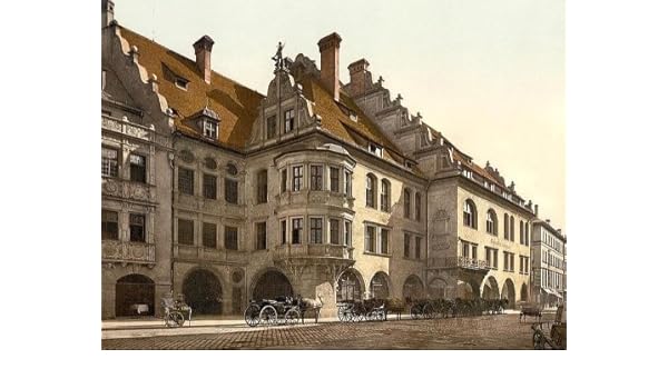 Amazon Com Vintage Travel Poster Hofbrauhaus Munich Bavaria
