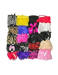 Celamirio Women's Variety Pack Naughty Panties Midnight Underwear
