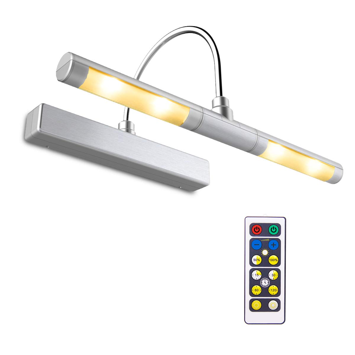 BIGLIGHT Wireless Battery Operated LED Picture Light with Timer