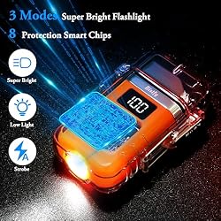 Bistfy Electric Lighter with Digital Display and