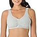 Fruit of the Loom Women's Front Close Builtup Sports Bra 3 Pack