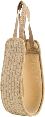 Beaupretty 2pcs Back Rub Shower Gloves Bath Gloves Exfoliating Hanging Towel view 6