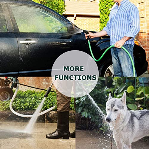 Ashman Garden Hose Reel Cart 4 Wheels Portable Garden Hose Reel Cart