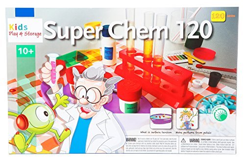 Kids Play and Storage Chemistry Set (120-Experiments)