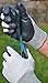 G & F 10600AL CUTShield Cut Resistant, Slash Resistant Work Gloves, Nitrile Coated Work Gloves, Grey, Large