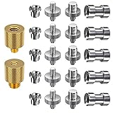muscccm Camera Screw, 22 Pcs Tripod Screw Adapter Converter Screws Pack