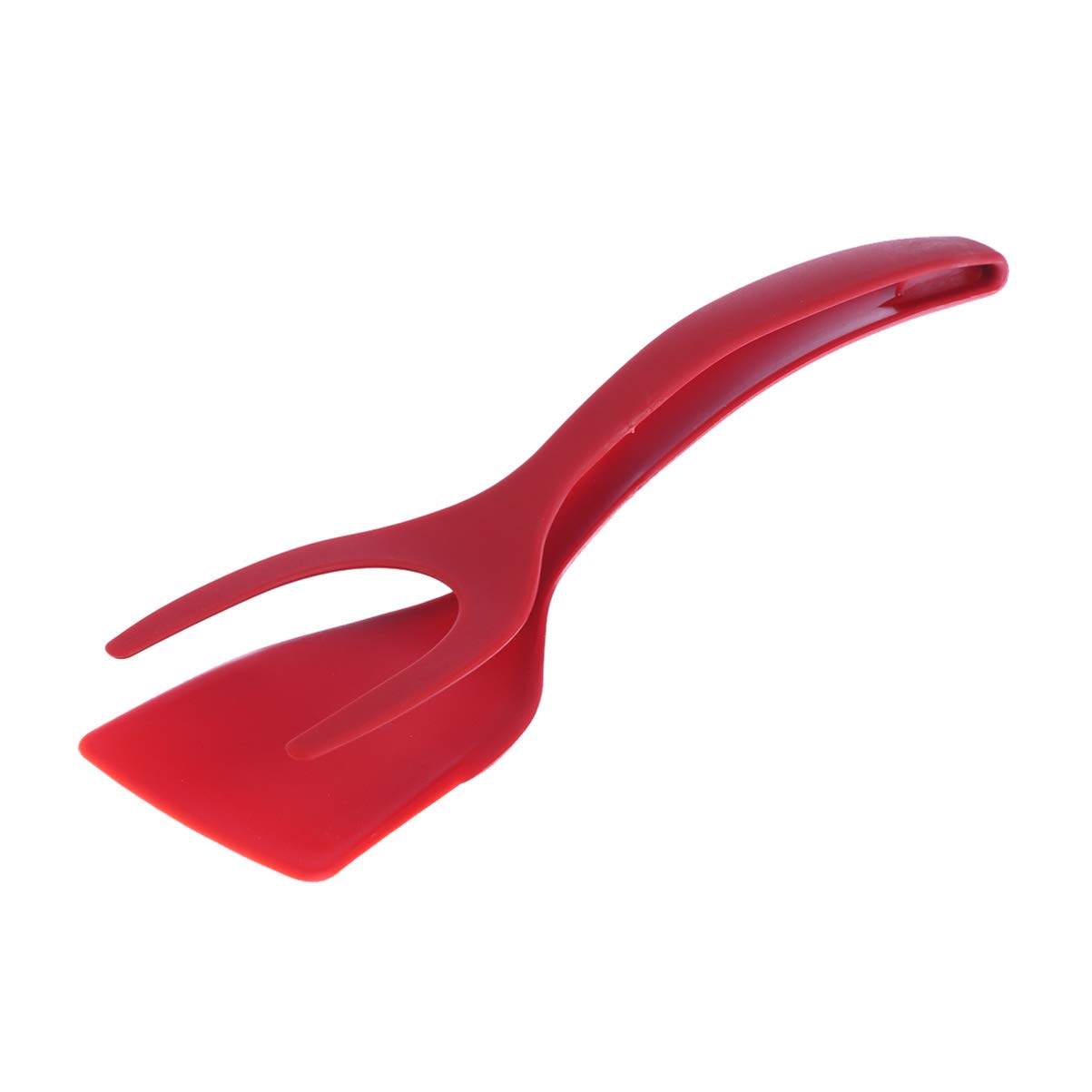 Buy Hemoton Egg Spatula Tongs Silicone Heat Resistant Spatula Flipper Tong Steak Clamps Pizza