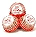 Gift Boutique 500 Pieces Christmas Cupcake Liners Muffin Colorful Paper Disposable Holders, Standard Size Ideal for Holiday Decor and Parties Christmas Theme Party Decorations, 4 Designed Wrappers