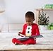 Gerber Baby Boys' 4-Piece Pajama Set, Santa, 18 Months