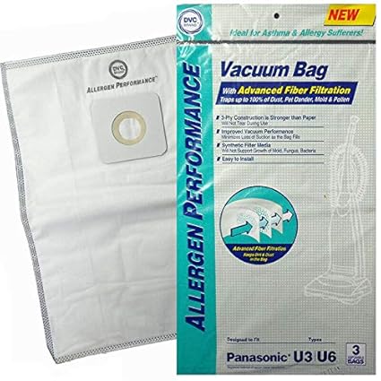  Dvc Panasonic Style U U3 U6 Synthetic Hepa