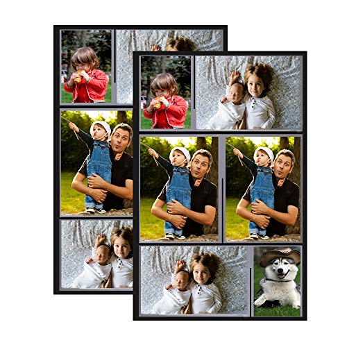 Raxwalker Collage Picture Frames for Refrigerator, Holds 4x6