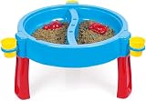 DOLU 3 in 1 Sand and Water Pit Drawing Table Outdoor Toy Blue view 3