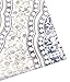 DriftAway Curtains for Bedroom Room Darkening Curtain 96 Inch Medallion Drapes for Living Room Damask Pattern Thermal Window Treatments Grommet 2 Panels