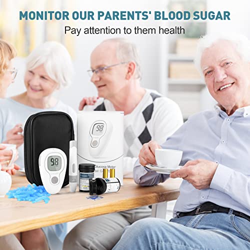 Blood Glucose Monitor Kit, G427B Diabetes Testing Kit with 100 Test