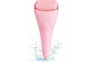 huefull Ice Roller for Face Women, Skin Care Set & Ice Face Roller，Self Care Gifts for Women,Reduces Puffiness and Wrinkle, Facial Massager Tool & Spa Pink Gifts