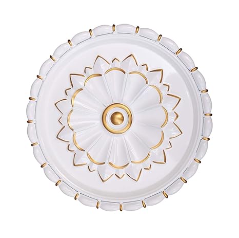 Amazon Com Zuen Round Ceiling Medallion 8 Inch Dia Hand Painted
