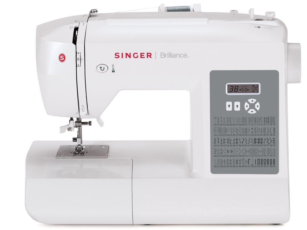 Singer 6199 Brilliance Factory Serviced Sewing Machine, White/Gray:  Amazon.ca: Home & Kitchen