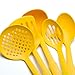Cook's Corner 5-Piece Nylon Kitchen Utensil Set (Yellow)