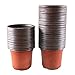 Coolrunner 3.5 Inch Plastic Flower Seedlings Nursery Pot/pots (100)