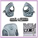 Cat Harnesses and Puppy Harness with Leashes Set, Escape Proof Cat Harness, Adjustable Reflective Soft Mesh Vest Fit Puppy Kitten Rabbit Ferrets's Outdoor Harness