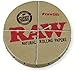 RAW Natural Rolling Papers - Metal Pop Up Storage Tin (1 Tin)