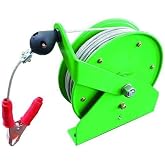 Speedaire, 45UZ50, Cable Reel, Spring, Green, 100 ft. L