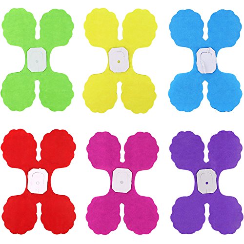 image for Coceca 6pcs Colored Four-Leaf Clover Garland Party Streamers Tissue Pa