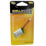 Exell Battery 4.8V 170 mAh Battery for SPORTDOG: 650-058, FIELD TRAINER SD-400 RECEIVER, FIELD TRAINER SD-400S RECEIVER, MH120AAAL4GC, WETLAND HUNTER SD-400 CAMO RECEIVER