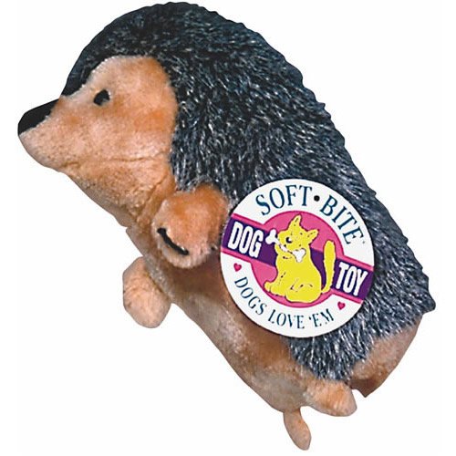 Soft Bites Hedgehog Dog Toy Size: Large