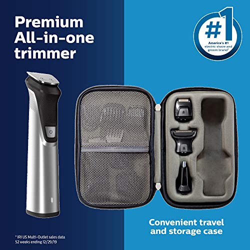 Philips Norelco Multi Groomer - 25 Piece Mens Grooming Kit for Beard, Body, Face, Nose, and Ear Hair Trimmer,Shaver, and… - Image 2