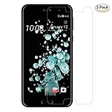 [2-Pack] HTC U11 Screen Protector, Mangix Tempered Glass Screen Protector for HTC U11/HTC Ocean with [Ultra-Clarity] [Anti-Scratch] [Bubble-Free]