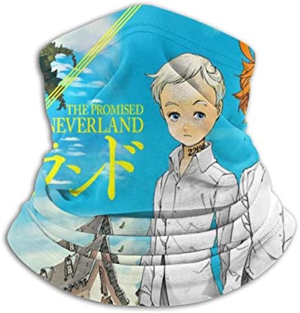 The Promised Neverland Fleece Neck Warmer - Windproof Winter Neck Gaiter Cold Weather Face Mask For Men Women