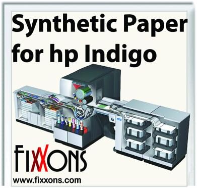 Synthetic Paper for HP Indigo 11pt (11mil) 8.5" x 11" (50 Sheets)