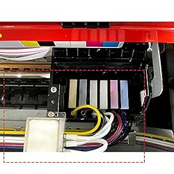PLK 6Pcs Ink Damper Head Damper Dumper Filter for
