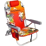 Tommy Bahama Backpack Beach Chair, Red (Kitchen)