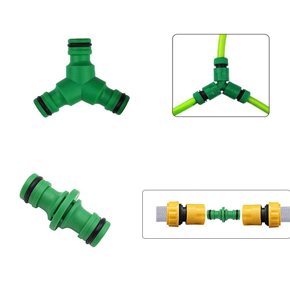 FTVOGUE Tubo di prolunga per rubinetto da giardino Connettore a molla Bobina Kink Protector Irrigazione Accessorio