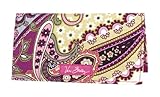 Vera Bradley Checkbook Cover in Very Berry Paisley